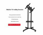 Conqueror Rotating Mobile TV Floor Stand - Image 
