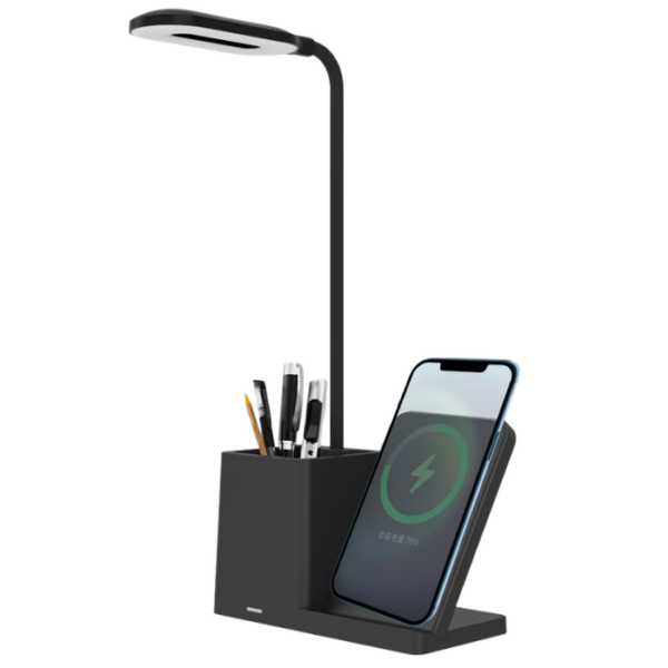 CONQUEROR Table Lamp With Charging Station
