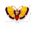 Sunset Butterfly Brooch - Image 