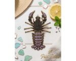 Crystal Lobster Brooch - Image 