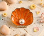 Pearl Shell Brooch - Image 