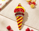 Candy Swirl Ice Cream Brooch - Image 