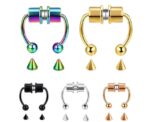 Magnetic Clip On Nose Ring - Image 