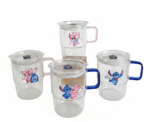 Stitch Glass Straw Mug - Image 