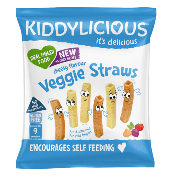 Kiddylicious Cheesy Veggie Straws