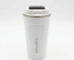 Insulated Stainless Coffee Cup - Image 