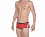 Arena Men Training Swimwear Team Stripe Low Waist Short - Image 