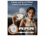 Magnetic Selfie Lamp Plus Mirror Plus Phone Stand - Image 