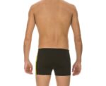 Arena Men Training Swimwear Short Drafty Black Yellow Star - Image 