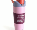 Insulated Straw Water Bottle Sitarayuri - Image 