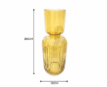 Glass Decorative Vase - Image 