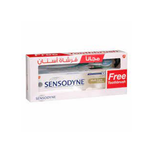 Toothpaste Multicare Plus Whitening Free Tube Sensodyne