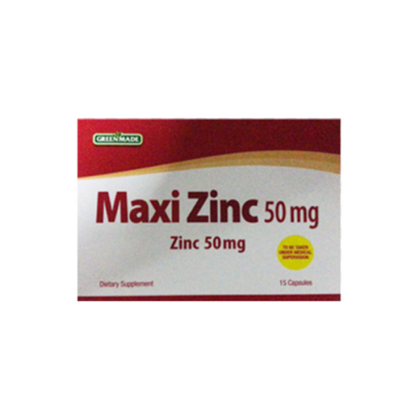 Zinc 50 mg Capsules Maxi
