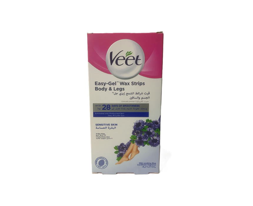 517 Sensitive Wax Strips Legs & Body Veet - Image 1