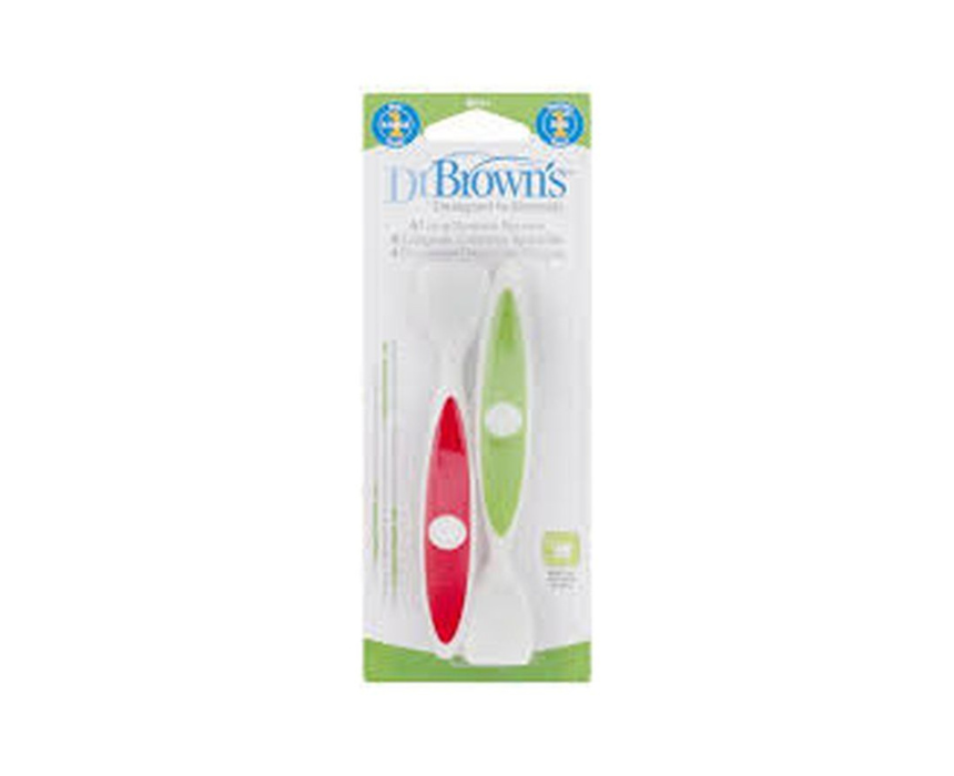 523 Long Spatula Spoons Dr Brown’s - Image 1