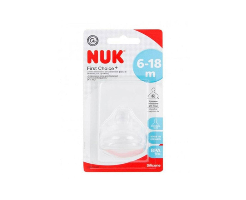 526 Teat Medium Flow 6-18M Nuk - Image 1