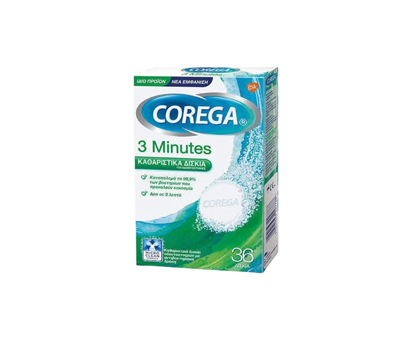 536 Daily Denture Cleanser Tabs Corega - Image 1