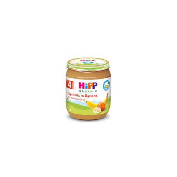 Baby Fruit Puree Apricot Banana Hipp