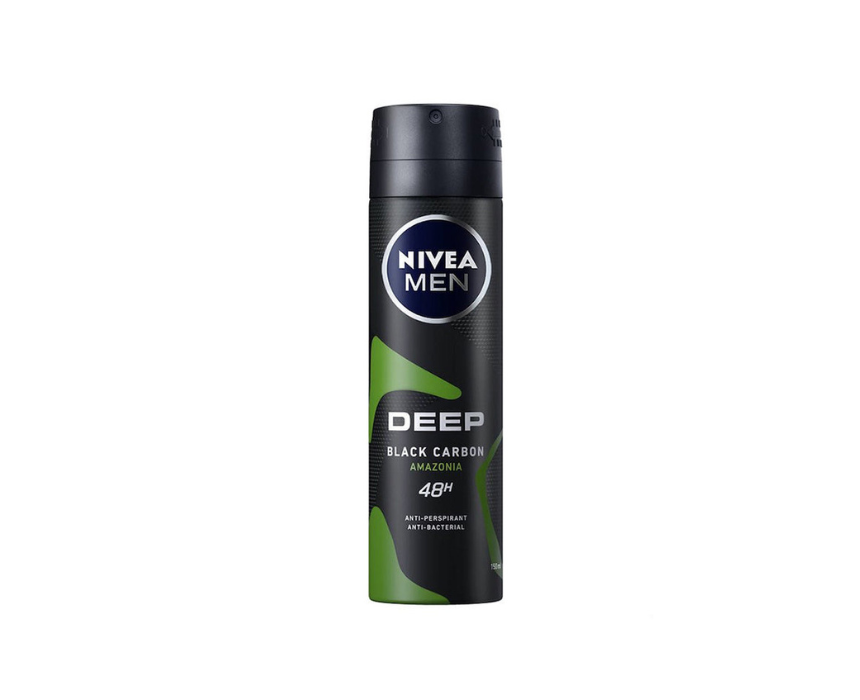554 Deo Spray Men Deep Carbon Nivea - Image 1