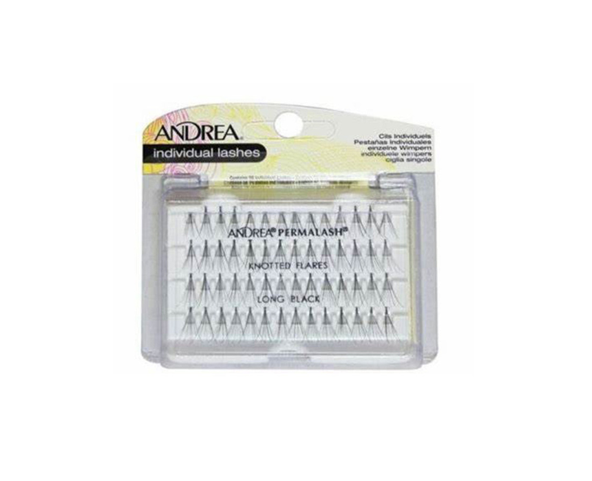 567 Individual False Lashes Long Black Andrea - Image 1
