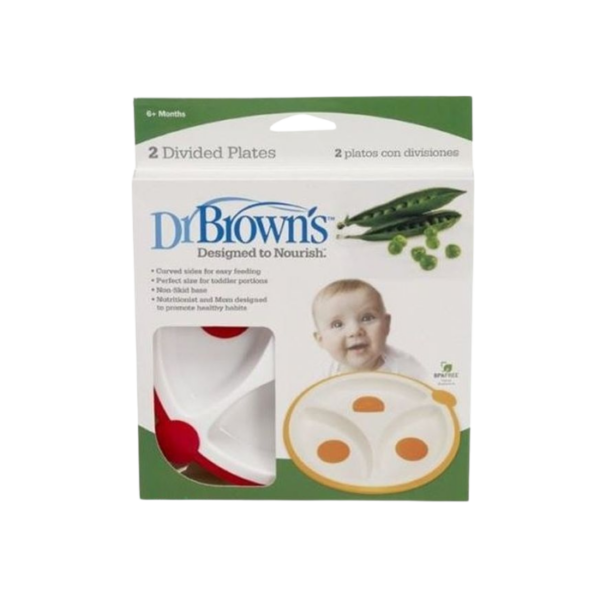 Divided Plates 6M+ Dr Brown's