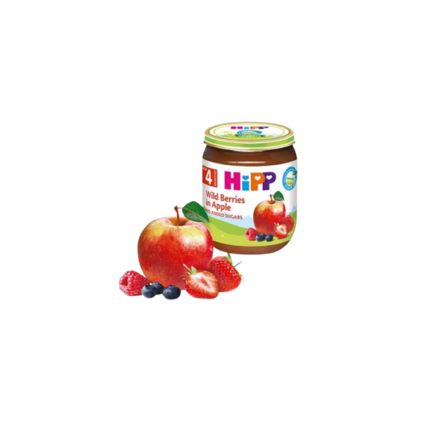 Baby Food Wild Berries Apple Hipp