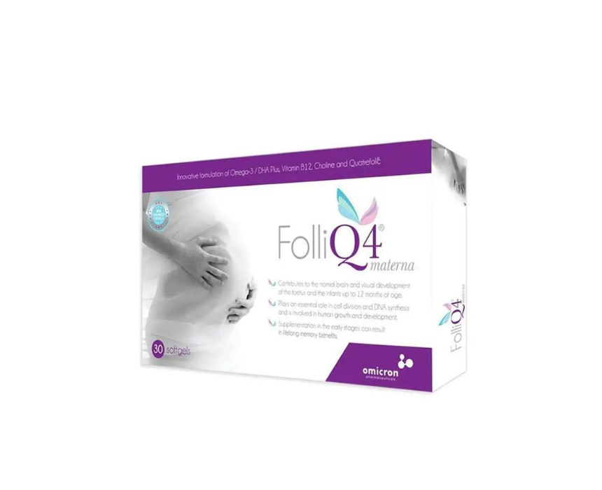589 Dietary Supplement Folliq4 Materna 30 Softgels - Image 1