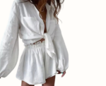 Soi Belle Linen Shorts Set - Image 