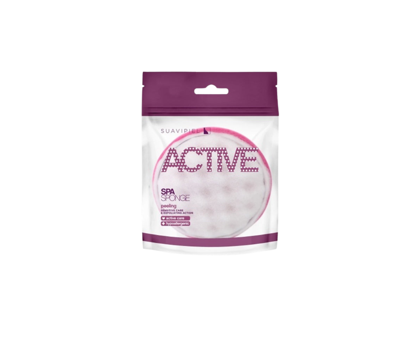 595 Spa Sponge Active Pink Suavipiel - Image 1