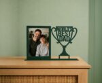 World's Best Dad Trophy Photo Frame - Image 