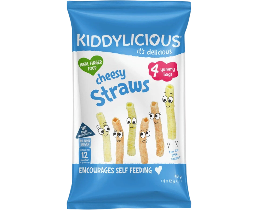 6 Kiddylicious Kids Veggie Snack Straws Gluten Free - Image 1
