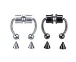 Magnetic Clip On Nose Ring - Image 