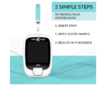 KETOMOJO Blood Glucose Ketone Test Strips Combo Pack - Image 
