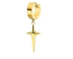 Dangling Star Clip On Earrings - Image 