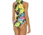 Arena Women Training Swimwear Routes Black Rose Violet - Image 