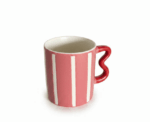 Colorful Striped Coffee Mug - Image 