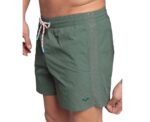 Arena Men Beachwear Team Stripe Solid Short - Image 