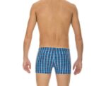 Arena Men Training Swimwear Printed Check Short - Image 