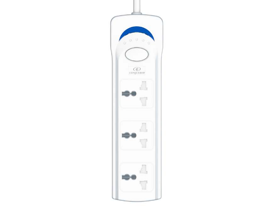 6 Conqueror Outlet Extension Power Cord - Image 1