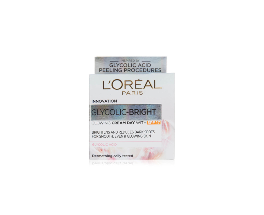 600 Day Cream Glycolic Bright SPF17 L’Oreal - Image 1