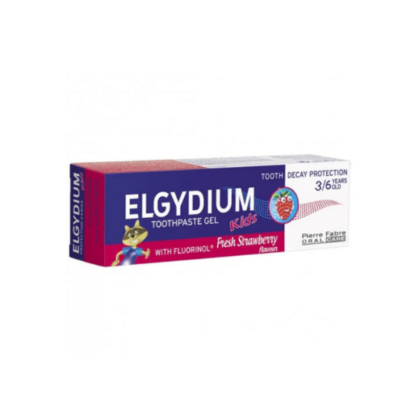 Kids Toothpaste Strawberry 3‑6Y Elgydium