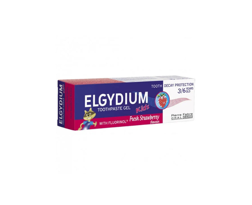 608 Kids Toothpaste Strawberry 3‑6Y Elgydium - Image 1