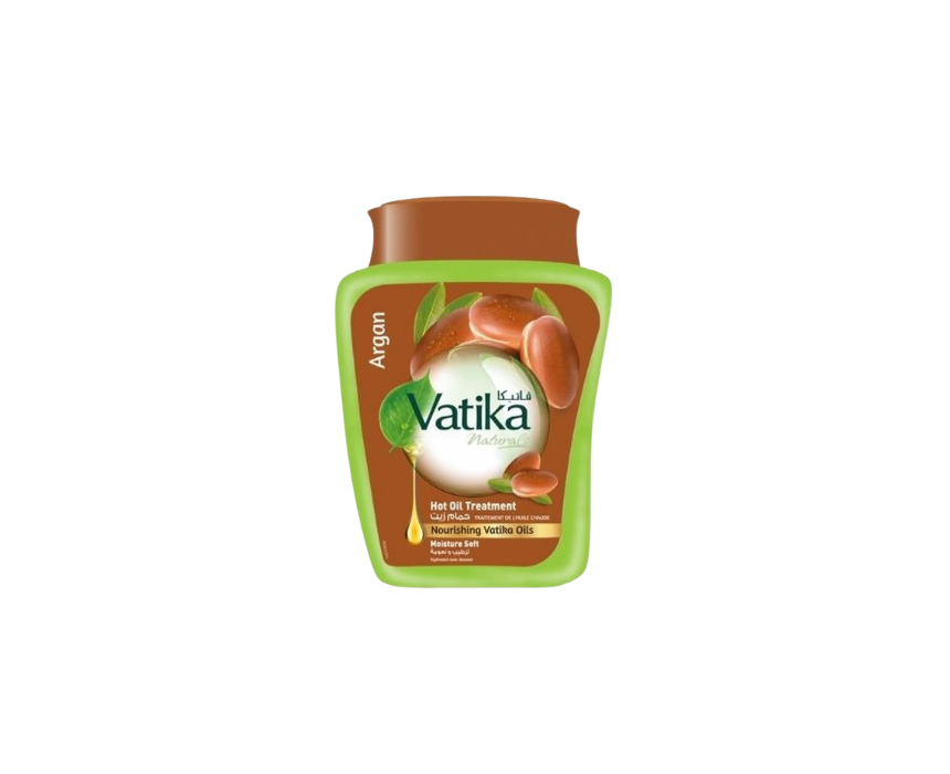 609 Hair Argan Hot Oil Treatment Vatika - Image 1