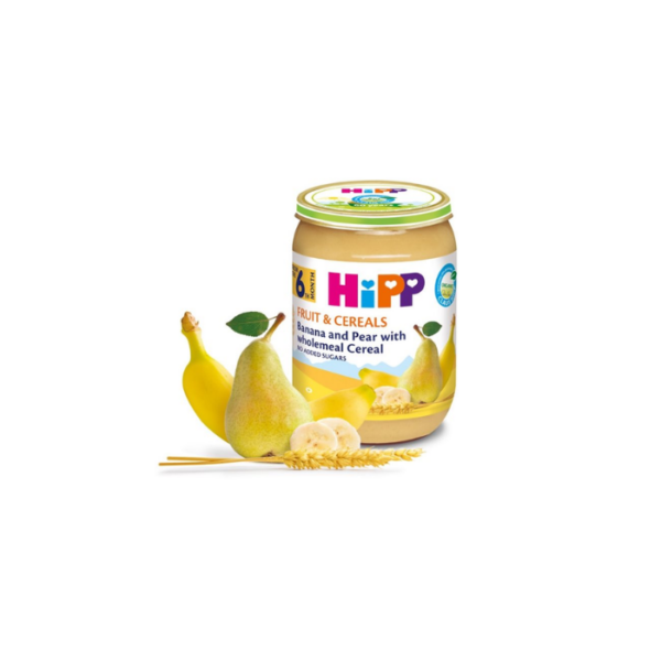 Baby Food Banana Pear Cereals 6M Hipp