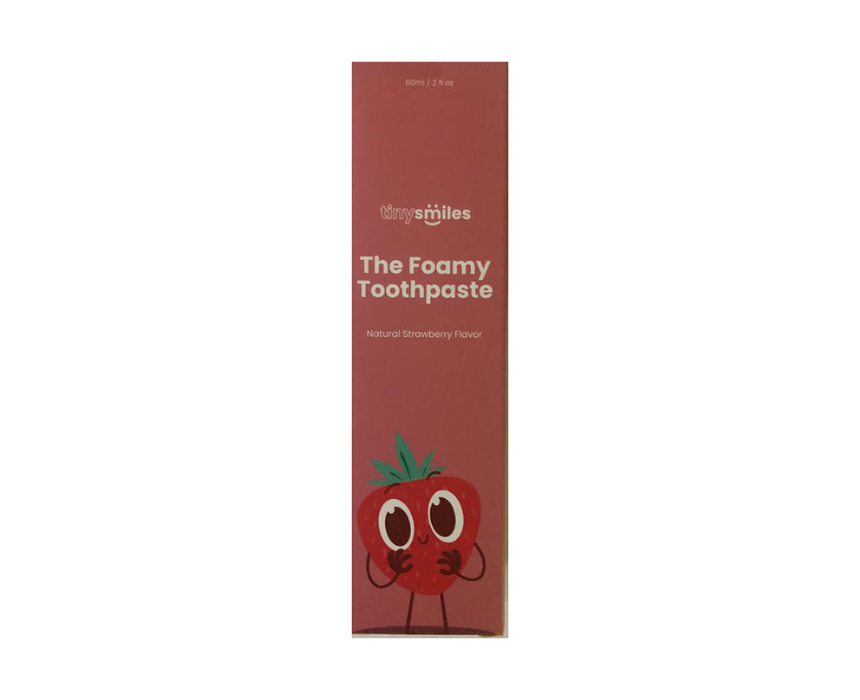 611 Kids Toothpaste Foamy Strawberry 60ml - Image 1