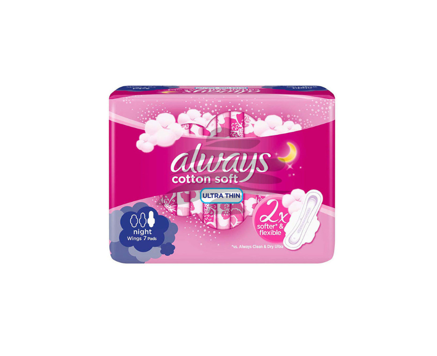 614 Sanitary Pads Ultra Thin Night Always - Image 1