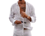 Classic Linen Shirt - Image 