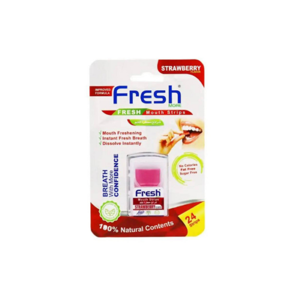 Mouth Strips Strawberry Fresh