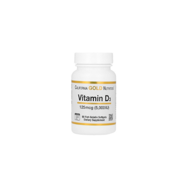 Vitamin D3 Softgels California Gold