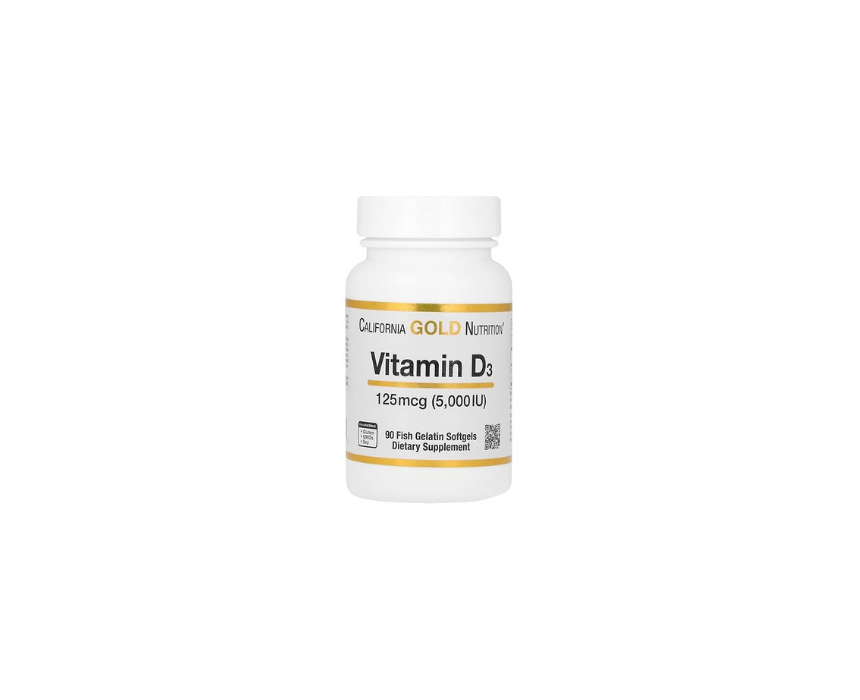 649 Vitamin D3 Softgels California Gold - Image 1